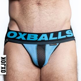 Airmesh Upthrust Slider Strap Jock Sky Blue Small
