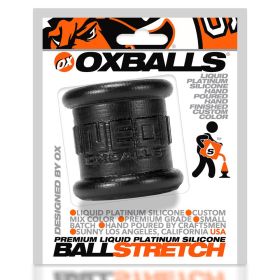 Neo 2 Inch Tall Ball Stretcher Squishy Silicone  Black