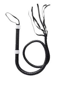 Rhinestone Handle Whip