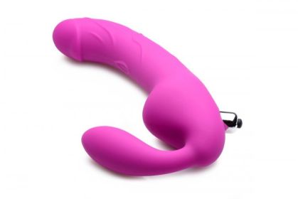 Royal Rider Vibrating Strapless Strap on Dildo
