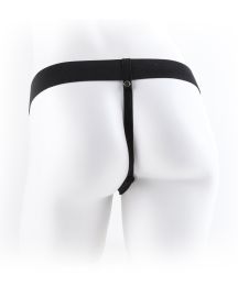 Fetish Fantasy Series 9 Inch Hollow Strap on With Balls  Flesh