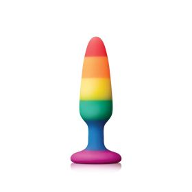 Colours  Pride Edition  Pleasure Plug (Option: Small, Color/Size: Rainbow)