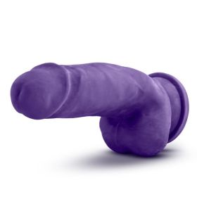 Au Natural  Bold  Beefy  7 Inch Dildo (Option: Purple)