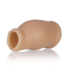 Hood Moreskin Silicone Faux Foreskin (Option: Light Tone, Color/Size: Medium/large)