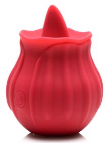 Bloomgasm (Option: Wild Violet 10x Licking Clit Stimulator, Color/Size: Red)