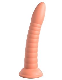 Dillio Platinum (Option: Wild Thing 7 Inch Dildo, Color/Size: Peach)