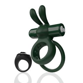 Screaming O Remote Controlled Ohare Vibrating Ring (Option: Green)