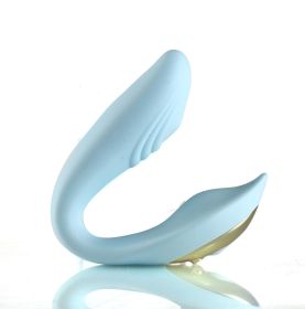 Harmonie Rechargeable Remote Silicone Bendable Vibrator (Option: Teal)