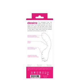 Desire Rechargeable G Spot Vibe (Option: Pink)