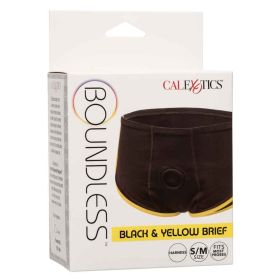 Boundless Black and Yellow Brief (Option: Small/medium, Color/Size: Black/yellow)