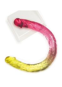 Shade  17 Inch Double Dong (Option: Pink and Yellow)