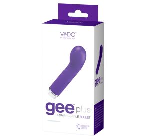 Gee Plus Rechargeable Mini Vibe (Option: Into You Indigo)