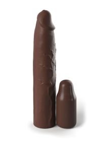 Fantasy X Tensions Elite 9 Inch Sleeve With 3 Inch Plug (Option: Brown)