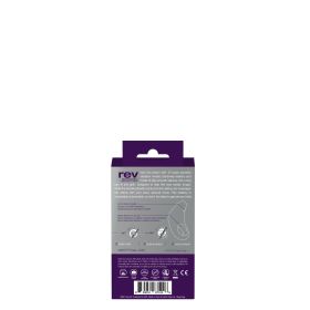 Rev Rechargeable Vibrating C Ring (Option: Purple)