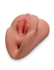 Perfect Pussy Double Stroker (Option: Tan)