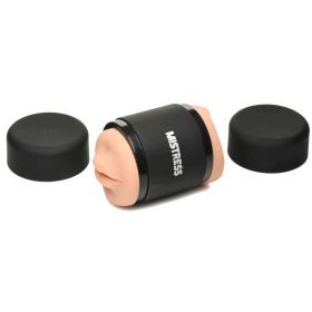 Mistress Double Shot Mouth and Pussy Stroker (Option: Medium)