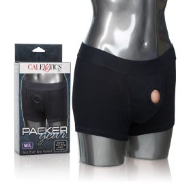 Packer Gear Boxer Brief Harness (Option: Medium/large, Color/Size: Black)