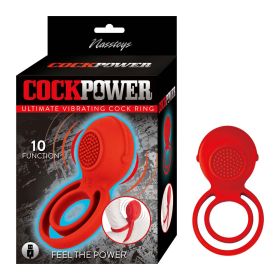 Cockpower Ultimate Vibrating Cockring (Option: Red)